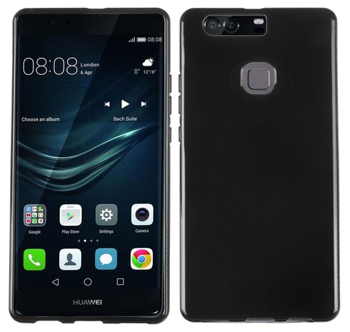 Openbaren Executie Omgeving Huawei P9 Plus smartphone hoesje tpu siliconen case zwart - Telecomhuis.nl